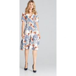 Sukienka midi w kwiaty - m. Sukienki damskie m, w kwiaty, z tkaniny, eleganckie, długie. Za 194,99 zł.
