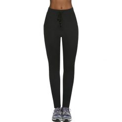 Spodnie damskie: Bas Black Legginsy damskie Lorena Czarne r. L (BB11789)