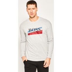 Bluza Boss 50414450. Niebieskie bluzy męskie Boss, xl, bez wzorów, bez kołnierzyka, bez rękawów, bez kaptura. W wyprzedaży za 219,00 zł.