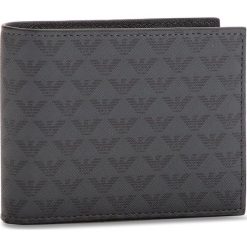 Portfele męskie: Duży Portfel Męski EMPORIO ARMANI - Y4R066 YG91J 81072 Black