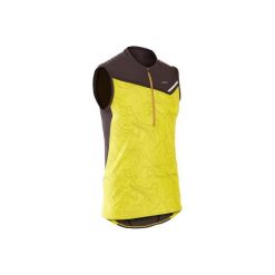 Koszulka bez rękawów do biegania PERF TRAIL męska. Żółte koszulki męskie EVADICT, xl, bez wzorów, z elastanu, bez kołnierzyka, bez rękawów, do biegania. Za 79,99 zł.