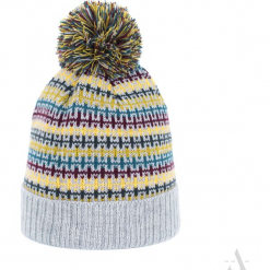 Czapka unisex Pattern szara. Szare czapki damskie marki Art of Polo. Za 36,52 zł.