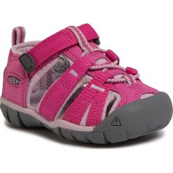Sandały KEEN - Seacamp II Cnx 1022940 Very Berry/Dawn Pink. Różowe sandały dziewczęce Keen, z tworzywa sztucznego, bez zapięcia. Za 169,00 zł.