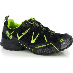 Buty sportowe męskie: Buty "Trail" w kolorze czarno-zielonym do biegania