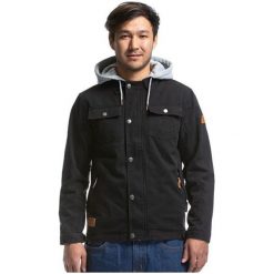 Meatfly Męska Kurtka Taras Cotton Jack Et A- Black (Rozmiar M). Czarne kurtki męskie marki Meatfly, na jesień, m. W wyprzedaży za 269,00 zł.