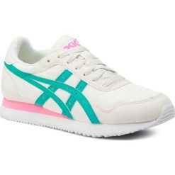 Sneakersy ASICS - Runner 1192A126 Birch/Baltic Jewel 200. Brązowe półbuty damskie Asics, ze skóry ekologicznej. W wyprzedaży za 199,00 zł.