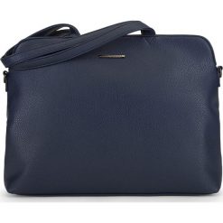Torebka damska. Pomarańczowe torby na laptopa Wittchen, w paski, ze skóry ekologicznej. W wyprzedaży za 179,90 zł.