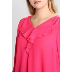 Bluzki asymetryczne: Evans FRILL FRONT Bluzka pink