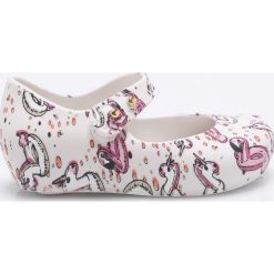 Melissa - Baleriny dziecięce Ultragirl. Szare baleriny dziewczęce marki Melissa, z gumy. Za 259,90 zł.