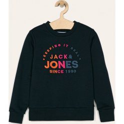 Jack & Jones - Bluza dziecięca 128-176 cm. Białe bluzy chłopięce Jack & Jones, z aplikacjami, z bawełny, bez rękawów, bez kaptura. Za 129,90 zł.