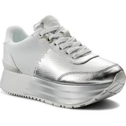 Sneakersy damskie: Sneakersy CALVIN KLEIN JEANS – Carlita R0689 Silver/White
