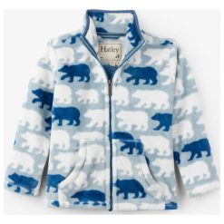 Hatley Chłopięca Bluza Polarowa, 92, Niebieska. Niebieskie bluzy chłopięce marki Hatley, z polaru. Za 158,00 zł.