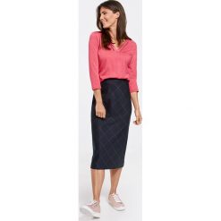 Spódnica z dżerseju. Niebieskie spódniczki marki GERRY WEBER EDITION, z dżerseju, midi. Za 79,95 zł.