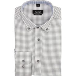 Koszula bexley 2691 długi rękaw custom fit szary. Szare koszule męskie marki Recman, m, bez wzorów, bez kołnierzyka, z długim rękawem. Za 139,00 zł.