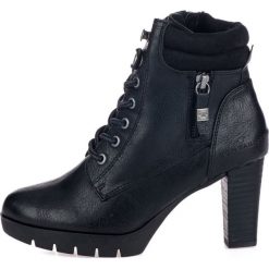 Tom Tailor Botki damskie na obcasie 7991705 41 czarne. Czarne botki damskie Tom Tailor, na zimę, ze skóry, bez obcasa, na obcasie, bez zapięcia. Za 359,00 zł.