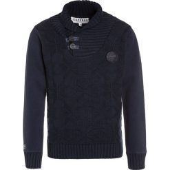 Kaporal NIZRA Sweter navy. Niebieskie swetry chłopięce marki Kaporal, z bawełny. W wyprzedaży za 183,20 zł.