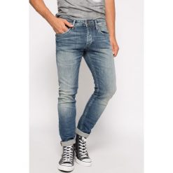 Jack & Jones - Jeansy. Niebieskie jeansy męskie Jack & Jones, bez wzorów. W wyprzedaży za 159,90 zł.
