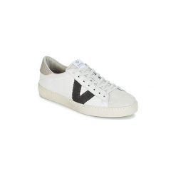Buty Victoria BERLIN PIEL CONTRASTE. Białe trampki i tenisówki damskie Victoria, bez wzorów, bez zapięcia. Za 349,00 zł.