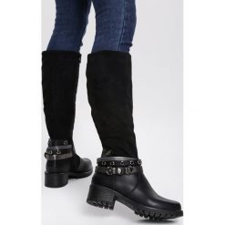 Czarne Kozaki Duvall. Czarne kozaki damskie Renee, na zamek. Za 119,99 zł.