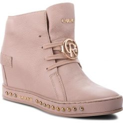 Sneakersy CARINII - B4453 K14-000-000-C98. Czerwone sneakersy damskie Carinii, z materiału. W wyprzedaży za 229,00 zł.