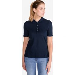 Tommy Hilfiger Essential Polo Koszulka Niebieski. Niebieskie koszulki damskie TOMMY HILFIGER, s, bez wzorów, z elastanu, bez rękawów. Za 268,95 zł.