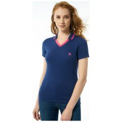 Auden Cavill Koszulka Damska Polo Xl Ciemnoniebieska. Szare koszulki damskie Auden Cavill, xl, bez wzorów, polo, bez rękawów. Za 139,00 zł.