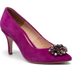 Szpilki BALDACCINI - 10420PER Lilac/M. Fioletowe półbuty damskie Baldaccini, z aplikacjami, ze skóry, eleganckie, bez obcasa, na obcasie, bez zapięcia. Za 339,00 zł.