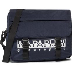 Torba NAPAPIJRI - Happy Messenger N0YIXW Blu Marine 176. Niebieskie torby męskie skórzane Napapijri, bez wzorów, z materiału, młodzieżowe. W wyprzedaży za 209,00 zł.