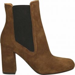 Botki - 01836 CAM CHO. Brązowe botki damskie na zamek Venezia, ze skóry. Za 279,00 zł.