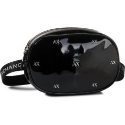 Saszetka nerka ARMANI EXCHANGE - 942589 0P175 66420 Black/Nickel. Czarne nerki damskie Armani Exchange, bez wzorów, ze skóry ekologicznej, młodzieżowe, bez dodatków. W wyprzedaży za 469,00 zł.