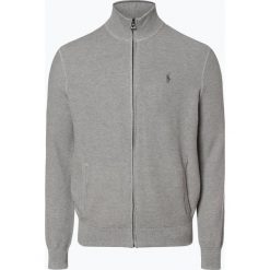 Polo Ralph Lauren - Kardigan męski, szary. Szare kardigany damskie marki Polo Ralph Lauren, s, z haftami, z bawełny, eleganckie, polo. Za 759,95 zł.