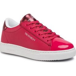 Sneakersy TRUSSARDI JEANS - 79A00478 P200. Różowe półbuty damskie Trussardi Jeans, z jeansu. Za 599,00 zł.