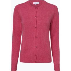 Brookshire - Kardigan damski, różowy. Różowe swetry damskie marki brookshire, xxl, bez wzorów, z wełny, bez rękawów, bez kaptura. Za 69,95 zł.