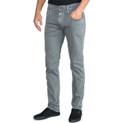 Replay Anbass Dżinsy Szary. Szare jeansy męskie Replay, bez wzorów. Za 722,95 zł.
