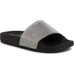 Klapki SKECHERS - Stone Age 32369/BLK Black. Czarne klapki damskie Skechers, z aplikacjami, z tworzywa sztucznego, bez obcasa. Za 159,00 zł.
