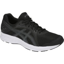 Asics Jolt 2 1011A167-001. Czarne buty sportowe męskie marki Asics, z materiału, bez zapięcia, do biegania. W wyprzedaży za 179,99 zł.