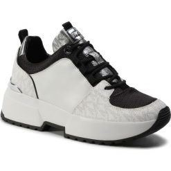Sneakersy MICHAEL MICHAEL KORS - Cosmo Trainer 43T9CSFS1B Brt/Wht/Mlt. Białe półbuty damskie MICHAEL Michael Kors, ze skóry ekologicznej. W wyprzedaży za 669,00 zł.