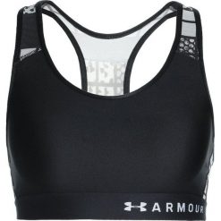 Biustonosze sportowe: Under Armour Biustonosz Armour Mid Kehole Mesh czarny r. M (1307198-001)