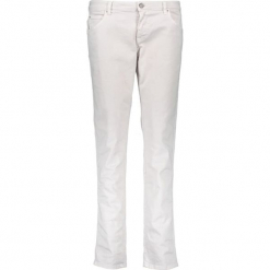 Dżinsy "Katewin" - Slim Fit - w kolorze kremowym. Białe rurki damskie Denim Special, l. W wyprzedaży za 343,95 zł.