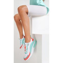 Biało-Niebieskie Sneakersy Sheirene. Białe sneakersy damskie Renee. Za 109,99 zł.