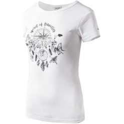 Hi-Tec T-Shirt Damski Lady Eberry White Black Xl. Czarne bluzki sportowe damskie Hi-tec, na lato, xl, bez wzorów, z elastanu, bez kołnierzyka, bez rękawów, bez kaptura. W wyprzedaży za 39,00 zł.