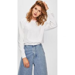 Calvin Klein Jeans - Bluza. Czarne bluzy damskie Calvin Klein Jeans, s, z nadrukiem, z bawełny, bez rękawów, bez kaptura. W wyprzedaży za 269,90 zł.