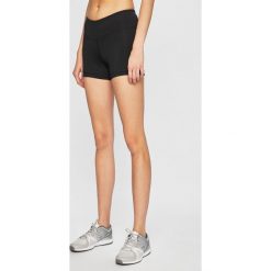 Reebok - Szorty. Czarne spodenki sportowe damskie Reebok, s, bez wzorów, z elastanu, sportowe. W wyprzedaży za 99,90 zł.