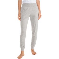 Calvin Klein Spodnie do spania Szary. Szare spodnie damskie Calvin Klein, l, z elastanu. Za 257,95 zł.