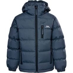 Kurtka zimowa "Tuff" w kolorze szaroniebieskim. Szare kurtki chłopięce na zimę. W wyprzedaży za 129,95 zł.