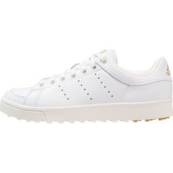 Buty do koszykówki damskie: adidas Golf ADICROSS CLASSIC Obuwie do golfa footwear white/chalk white/gold metallic