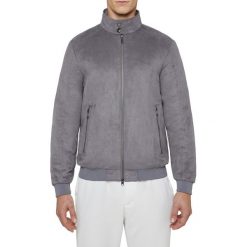 Geox Męski bomber Blainey M0223F T2536 56 szary. Szare płaszcze męskie Geox, m, bez wzorów, bez kaptura. Za 1069,00 zł.