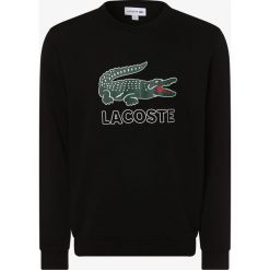 Lacoste - Męska bluza nierozpinana, czarny. Czarne bluzy męskie Lacoste, s, z haftami, klasyczne, bez kołnierzyka, bez rękawów, bez kaptura. Za 499,95 zł.
