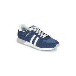 Buty Levis WEBB. Niebieskie trampki męskie Levi's®, bez wzorów, bez zapięcia. Za 309,00 zł.