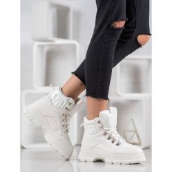 OCIEPLANE SNEAKERSY. Sneakersy damskie SHELOVET, ze skóry ekologicznej. Za 99,00 zł.